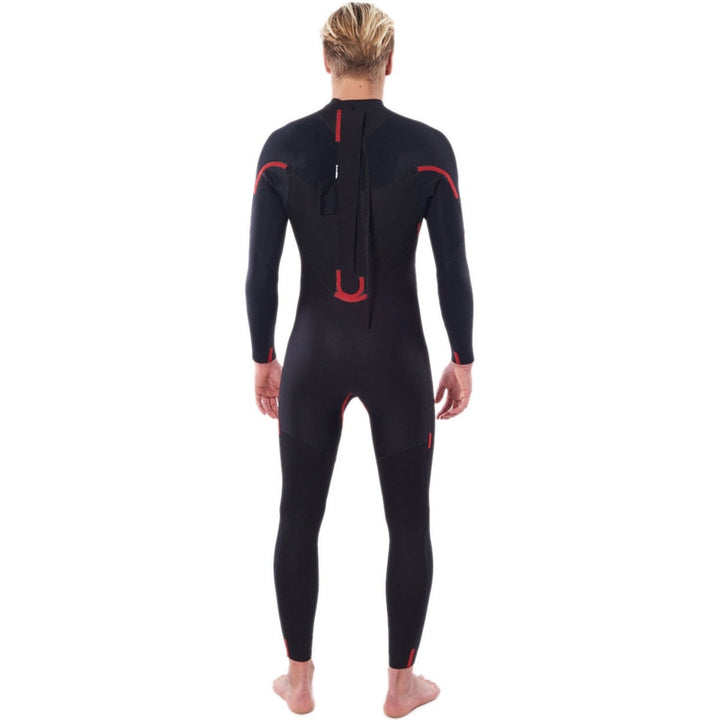 Rip Curl Omega 3/2mm Backzip Neoprenanzug für Herren - schwarz