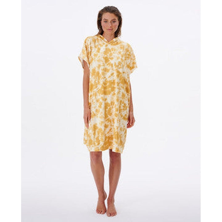 Rip Curl Poncho Classic Surf Hooded Towel - mustard