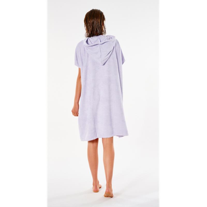 Rip Curl Poncho Script Hooded Towel - violet