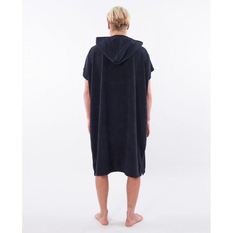 Rip Curl Poncho Unisex Mix Up Hooded Towel - black