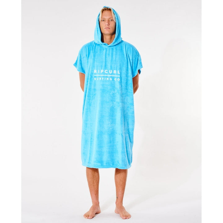 Rip Curl Poncho Unisex Mix Up Hooded Towel - blue
