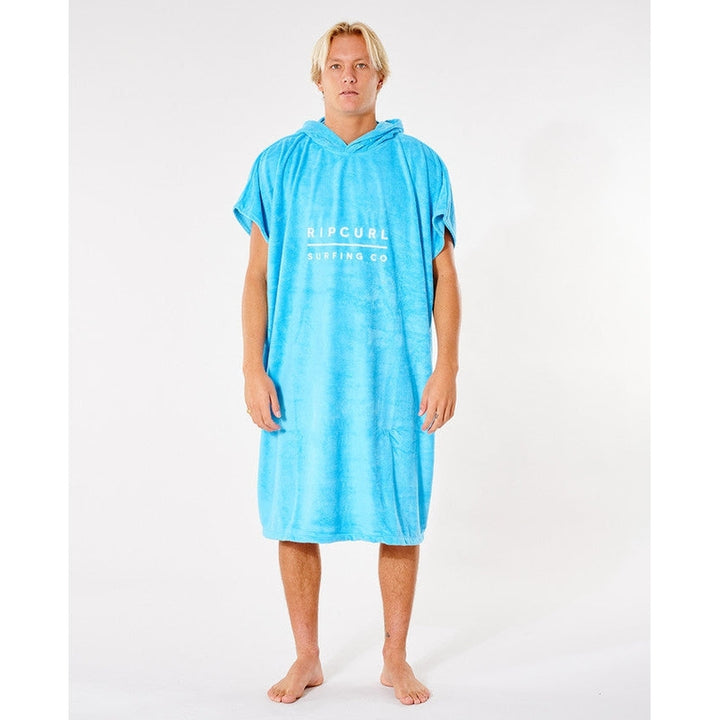 Rip Curl Poncho Unisex Mix Up Hooded Towel - blue
