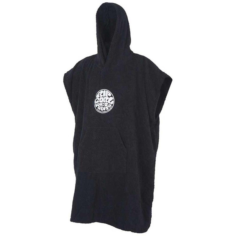 Rip Curl Poncho Wet As Hooded Towel - black