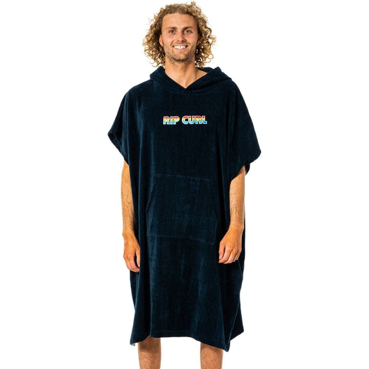 Rip Curl Poncho Wet As Hooded Towel - navy