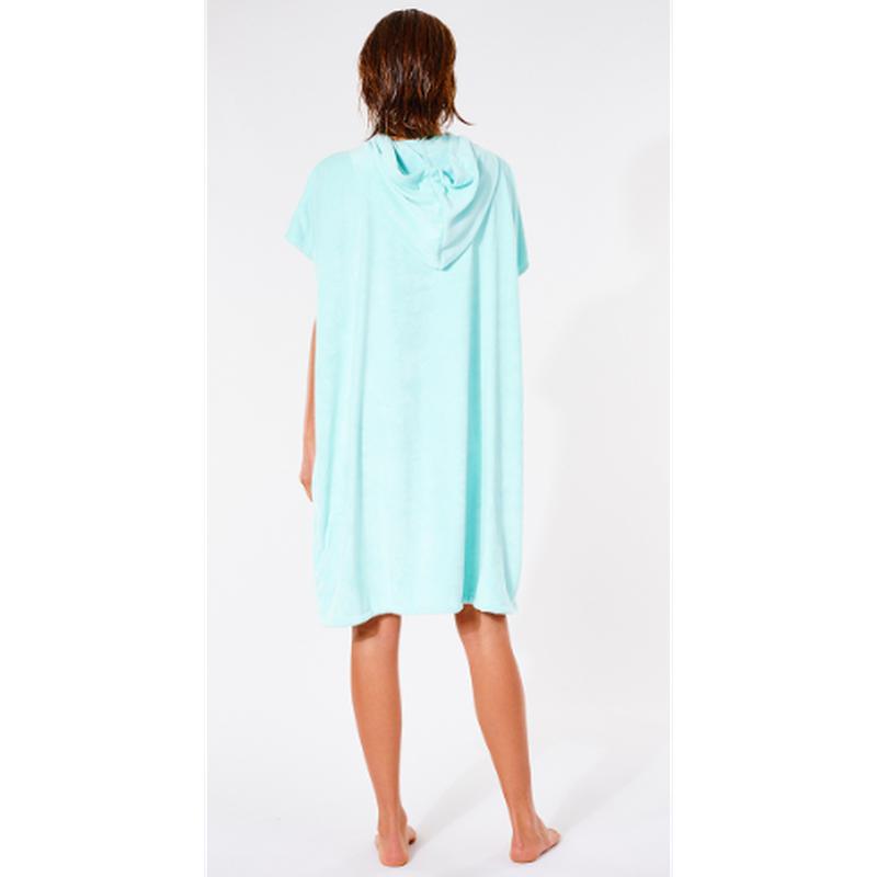 Rip Curl Script Hooded Towel - light aqua