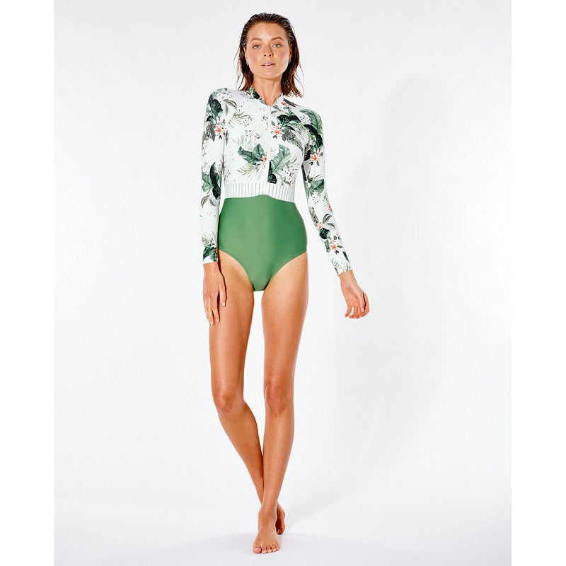 Rip Curl Surfsuit On The Coast - bone