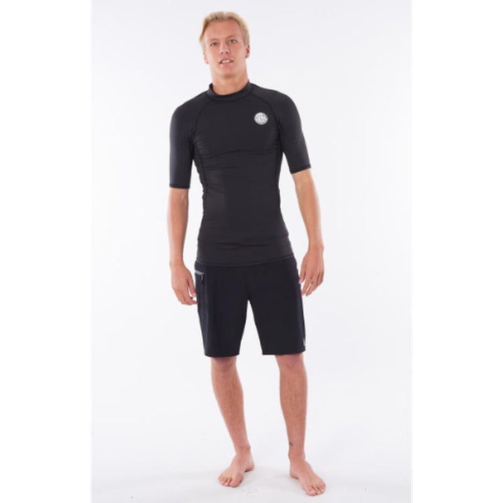 Ripcurl Herren Thermopro Shirt kurzarm - black