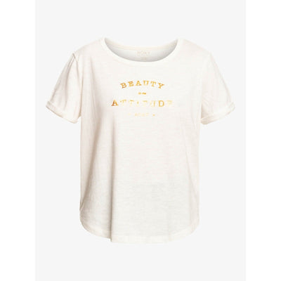 Roxy Damen T - Shirt Ocean After - snow white