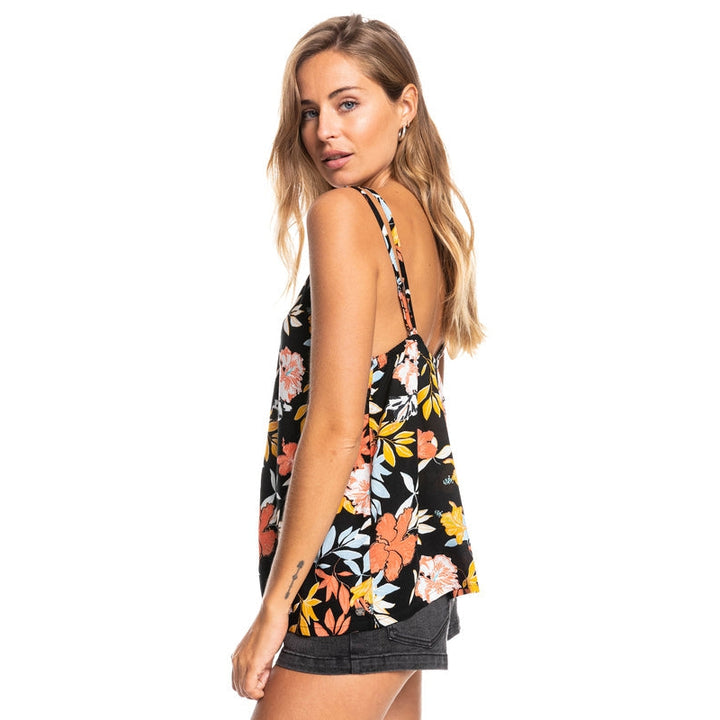 Roxy Damen Top Got To Be Real - anthracite island vibes