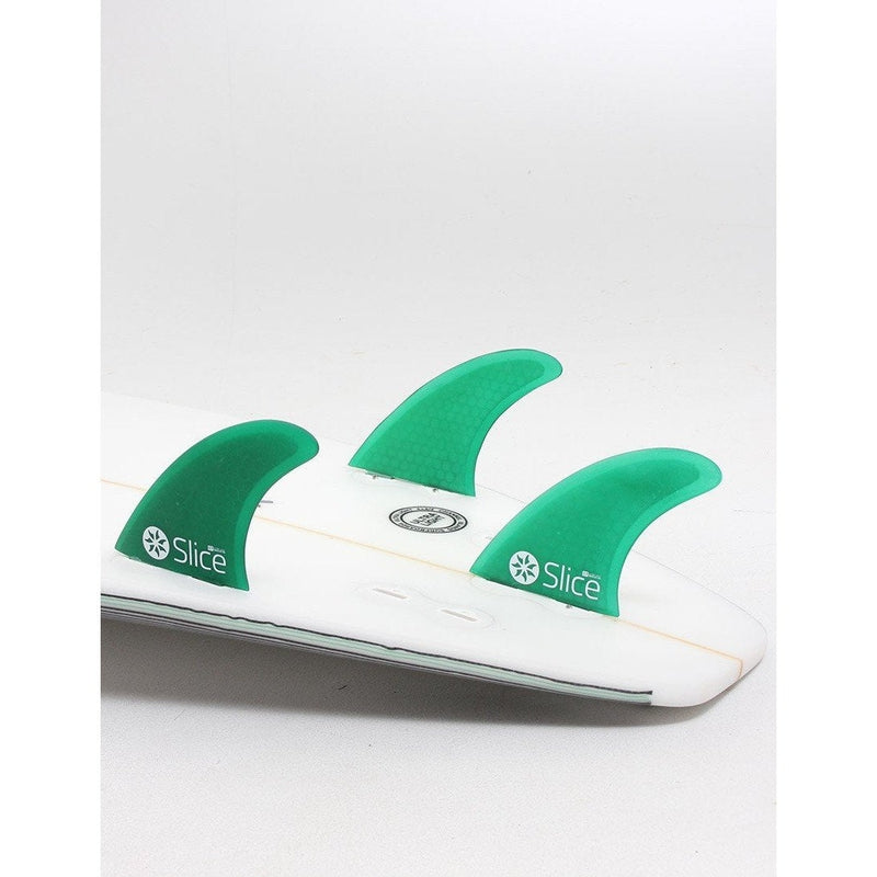 SLICE Finnen Ultra Light Hex Core S5 FCS compatible - grün