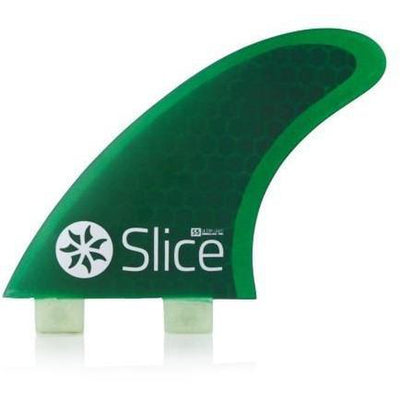 SLICE Finnen Ultra Light Hex Core S5 FCS compatible - grün