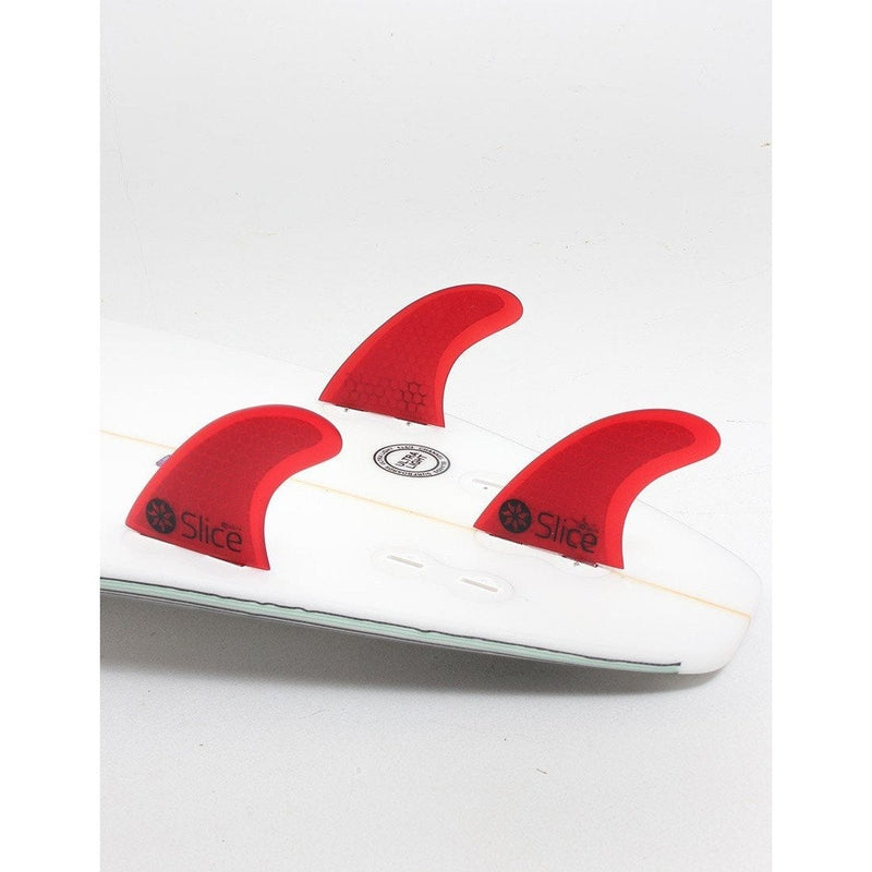 SLICE Finnen Ultra Light Hex Core S5 FCS compatible - rot
