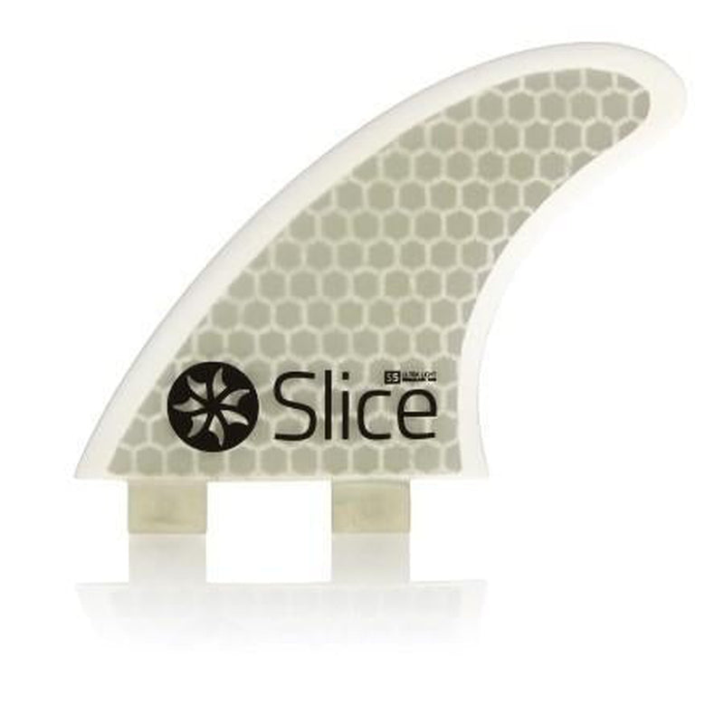 SLICE Finnen Ultra Light Hex Core S5 FCS compatible - weiss