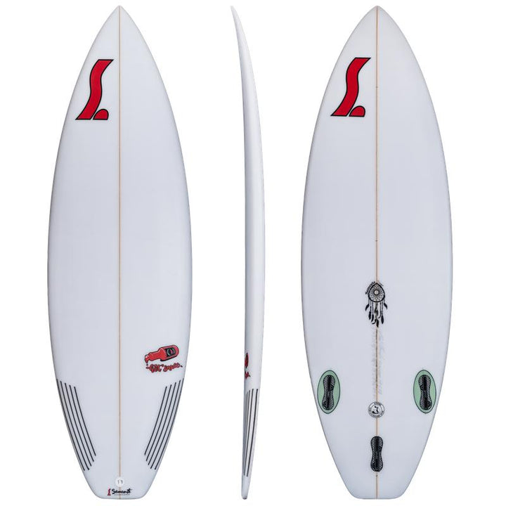 Semente Poolboard Hot Sauce 5'4" (HD Plugs, Gun Glassing)