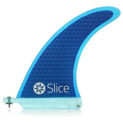 Slice Longboard Zenterfinne 7" - blau