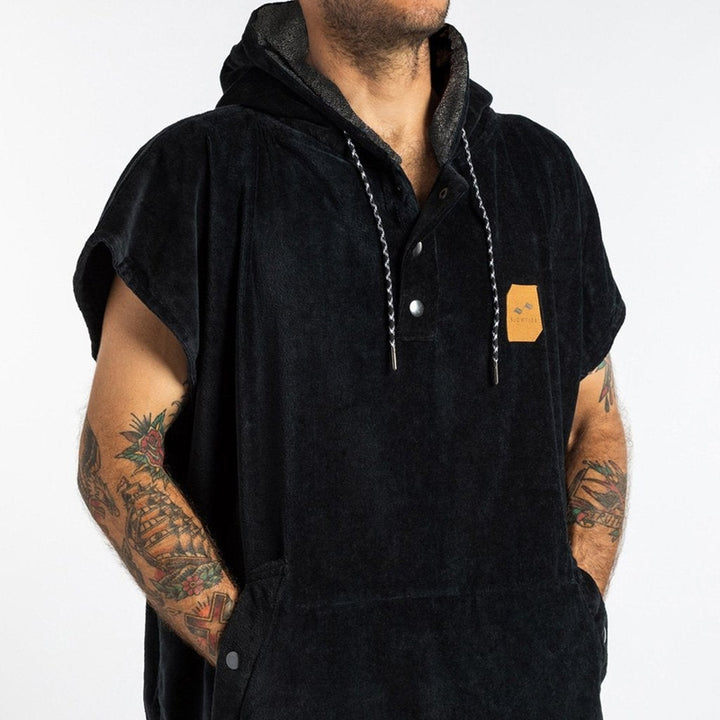 Slowtide Poncho The Digs - black