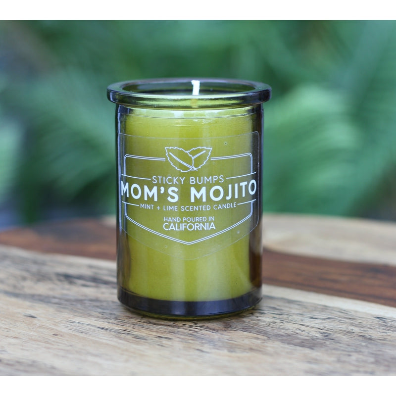 Sticky Bumps Scented Candle Mom's Mojito - mint / lime