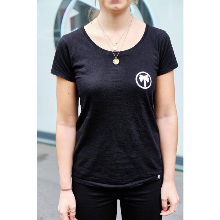 Surfari Damen T-Shirt Zürich - schwarz