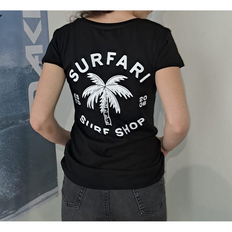 Surfari Damen T-Shirt - black