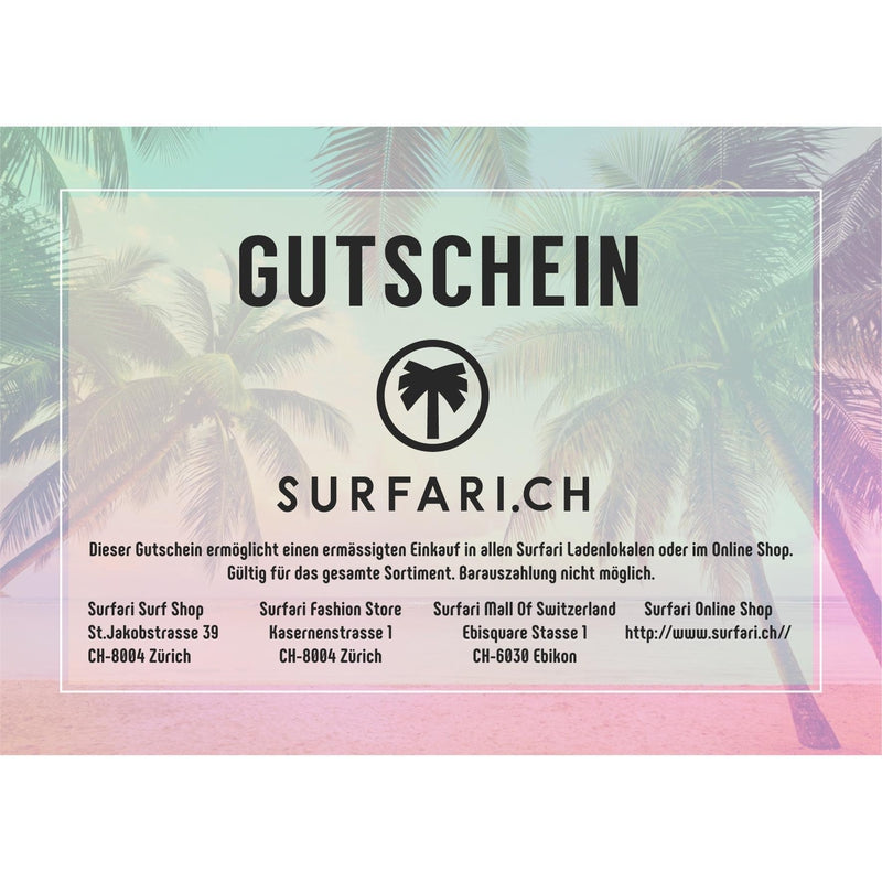 Surfari Gutschein