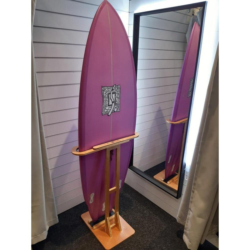 Surfboard Ständer Holz - freistehend