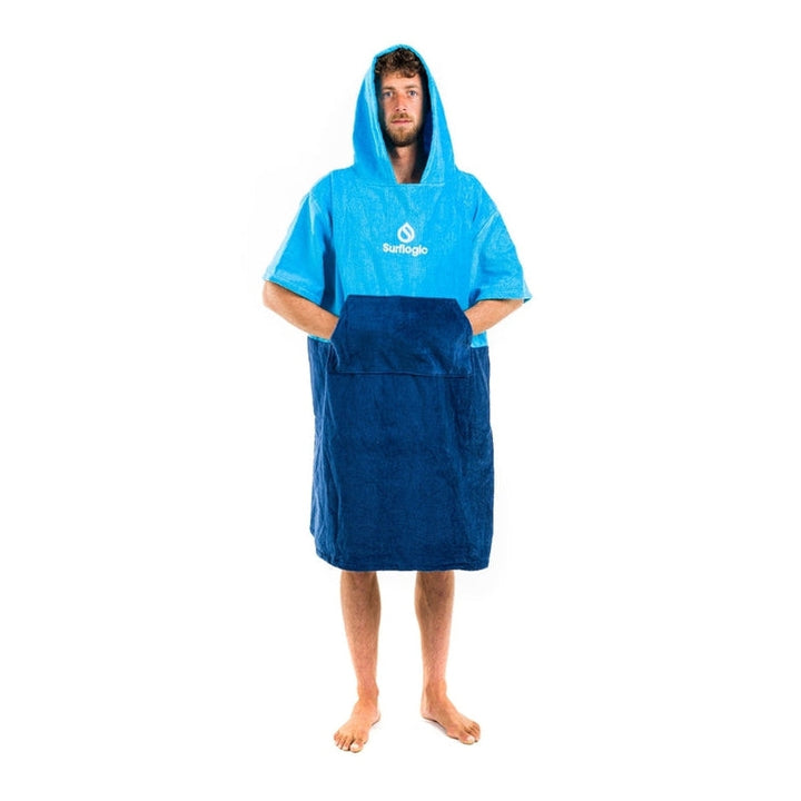 Surflogic Poncho Cyan/Navy