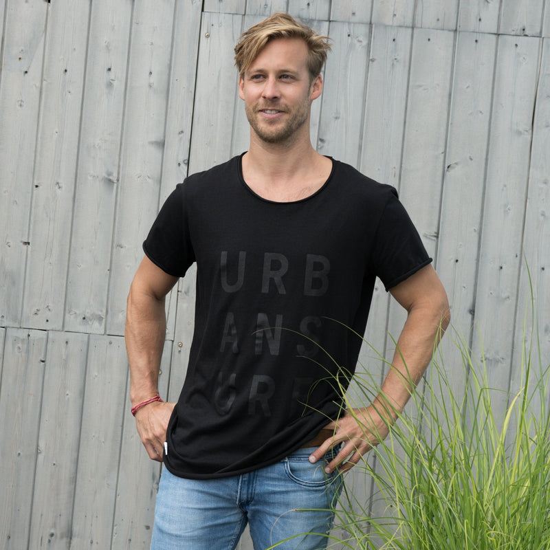 Urbansurf Herren Shirt Urbanist - schwarz