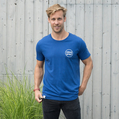Urbansurf Herren T-Shirt Logo - blau