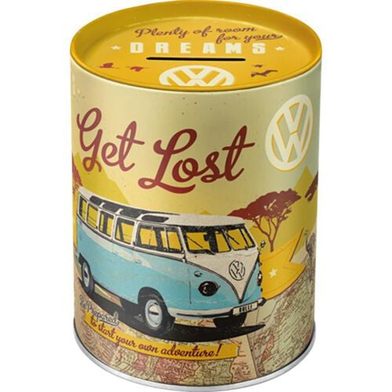 Vintage Spardose VW Get Lost