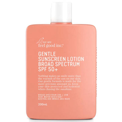 We Are Feel Good Inc Gentle Sunscreen Lotion SPF50+, 200ml