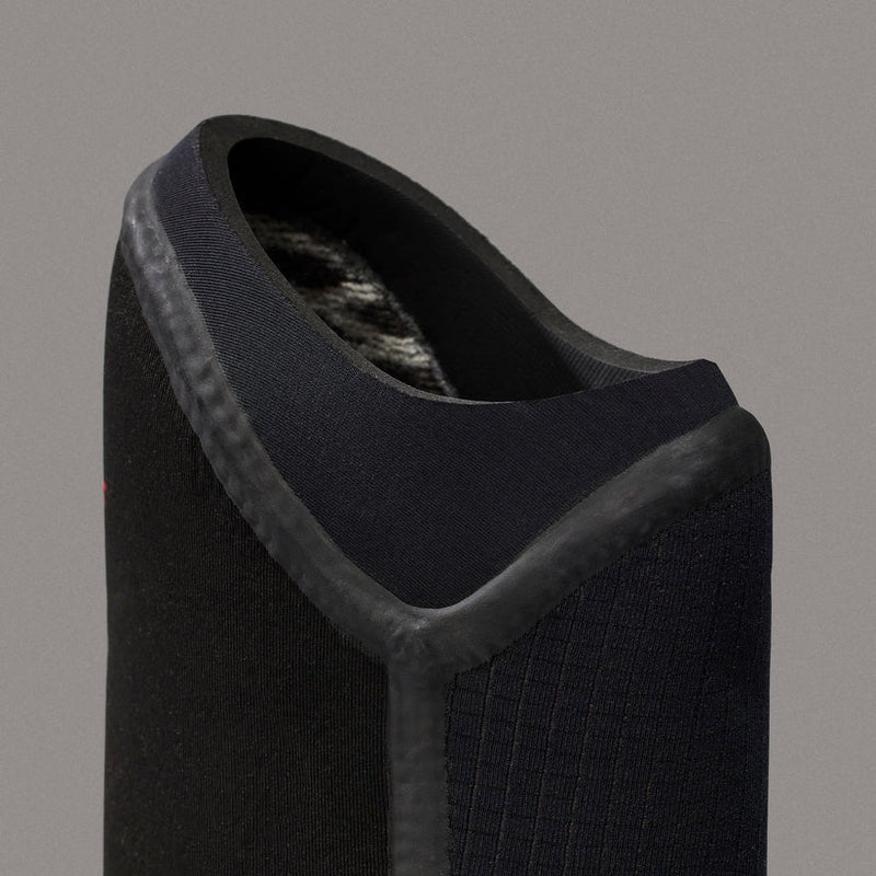 Xcel 5mm Drylock Boot Round Toe - black/grey